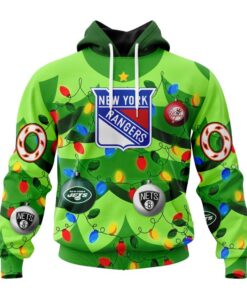 NHL New York Rangers Specialized Christmass Tree Color And City's Sport Teams Hoodie, T Shirt, NHL Hockey 3D Shirt Nhl New York Rangers Specialized Christmass Tree Color And City S Sport Teams Hoodie T Shirt 1