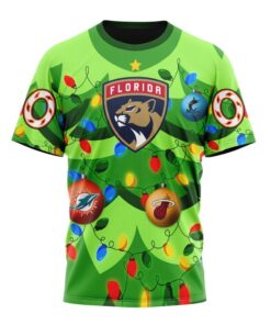NHL Florida Panthers Specialized Christmass Tree Color And City's Sport Teams Hoodie, T Shirt, NHL Hockey 3D Shirt Nhl Florida Panthers Specialized Christmass Tree Color And City S Sport Teams Hoodie T Shirt 4