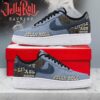 Jelly Roll Country Music Custom Air Force 1 Shoes, The Little Ass Shed Graphic Denim Sneakers, Music Lover AF1 Shoes Jelly Roll Country Music Custom Air Force 1 Shoes The Little Ass Shed Graphic Denim Sneakers