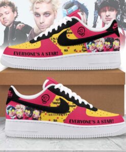 5 Seconds of Summer 5SOS Everyone's A Star Pop Rock Band GraphicCustom Air Force 1 Shoes Sneakers, Music Lover AF1 Shoes 5 Seconds OF Summer 5sos Everyone S A Star Pop Rock Band Graphiccustom Air Force 1 Shoes Sneakers