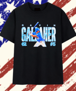 Gavin Gallaher #5 University Of North Carolina Tar Heels NCAA College Baseball Player T Shirt, Trendy 2D Print Shirt Gavin Gallaher 5 University OF North Carolina Tar Heels Ncaa College Baseball Player T Shirt
