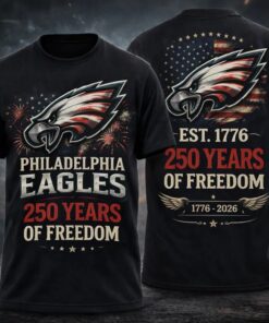 Philadelphia Eagles 250 Years of Freedom Shirt Patriotic 1776 2026 Independence Day 3D Shirt, Viral 3D Graphic Tee Philadelphia Eagles 250 Years OF Freedom Shirt Patriotic 1776 2026 Independence Day 3D Shirt
