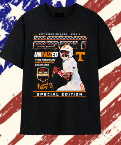 Faizon Brandon Unfaized Tennessee Volunteers College Gameday Special Edition Signature T Shirt, Trendy 2D Print Shirt Faizon Brandon Unfaized Tennessee Volunteers College Gameday Special Edition Signature T Shirt
