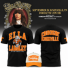 Ella Langley x Tennessee Volunteers Choosin Knoxville The Dandelion Tour 2026 Black T Shirt, Trending Music 3D Tee Ella Langley X Tennessee Volunteers Choosin Knoxville The Dandelion Tour 2026 Black T Shirt