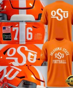 1976 Oklahoma State Cowboys Football Throwback T Shirt, Viral 3D Graphic Tee 1976 Oklahoma State Cowboys Football Throwback T Shirt