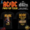 ACDC Notre Dame Stadium Power Up Tour 2026 Black 3D Shirt, Trending Music 3D Tee Acdc Notre Dame Stadium Power UP Tour 2026 Black 3D Shirt