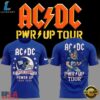 ACDC x New York Giants POWER UP TOUR 2026 Mascot Design 3D Shirt, Trending Music 3D Tee Acdc X New York Giants Power UP Tour 2026 Mascot Design 3D Shirt