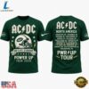 ACDC x New York Jets POWER UP TOUR 2026 T Shirt, Viral 3D Graphic Tee Acdc X New York Jets Power UP Tour 2026 T Shirt