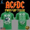 ACDC x Philadelphia Eagles POWER UP TOUR 2026 Newest T Shirt, Trending Music 3D Tee Acdc X Philadelphia Eagles Power UP Tour 2026 Newest T Shirt