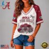 Alabama Crimson Tide NCAA Floral Stadium Bow V Neck 3D T Shirt, NCAA V Neck Fan Shirt 3 Alabama Crimson Tide NCAA Floral Stadium Bow V Neck 3D T Shirt, NCAA V Neck Fan Shirt Alabama Crimson Tide Ncaa Floral Stadium Bow V Neck 3D T Shirt