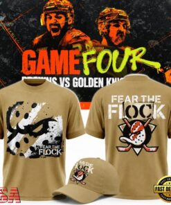 Anaheim Ducks 2026 Fear The Flock Playoff Limited Edition T Shirt, Viral 3D Graphic Tee Anaheim Ducks 2026 Fear The Flock Playoff Limited Edition T Shirt