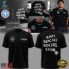 AntiSocialSocialClub x Tennessee Titans T Shirt, Trending Music 3D Tee Antisocialsocialclub X Tennessee Titans T Shirt