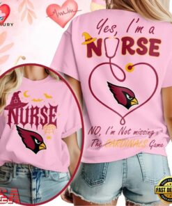 Arizona Cardinals NFL Night Shift Never Misses Game Day Halloween Nurse Unisex 3D Shirt, Sports Fans 3D Shirt Arizona Cardinals Nfl Night Shift Never Misses Game Day Halloween Nurse Unisex 3D Shirt