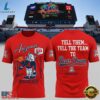 Arizona Wildcats 100 Years Bear Down Tell Them Tell The Team To Red T Shirt, Viral 3D Graphic Tee Arizona Wildcats 100 Years Bear Down Tell Them Tell The Team TO Red T Shirt