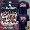 Atlanta Braves 2026 National League East Division Champions T Shirt, Viral 3D Graphic Tee Atlanta Braves 2026 National League East Division Champions T Shirt