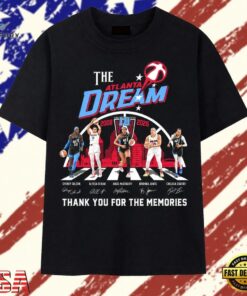 Atlanta Dream 2008 2026 Signatures Thank You For The Memories T Shirt, Trendy 2D Print Shirt Atlanta Dream 2008 2026 Signatures Thank You For The Memories T Shirt