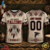 Atlanta Falcons 2026 NFL Native American Heritage 3D Shirt, Sports Fans 3D Shirt Atlanta Falcons 2026 Nfl Native American Heritage 3D Shirt