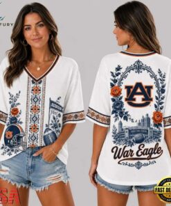Auburn Tigers NCAA Collegiate Pride Collection V Neck T Shirt, NCAA V Neck Fan Shirt Auburn Tigers Ncaa Collegiate Pride Collection V Neck T Shirt