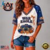 Auburn Tigers NCAA Floral Stadium Bow V Neck 3D T Shirt, NCAA V Neck Fan Shirt 3 Auburn Tigers NCAA Floral Stadium Bow V Neck 3D T Shirt, NCAA V Neck Fan Shirt Auburn Tigers Ncaa Floral Stadium Bow V Neck 3D T Shirt