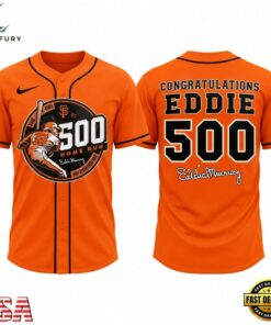 Baltimore Orioles Eddie Murray 500 Home Run Anniversary 2026 Orange Baseball Jersey, Hot Baseball Jersey Baltimore Orioles Eddie Murray 500 Home Run Anniversary 2026 Orange Baseball Jersey