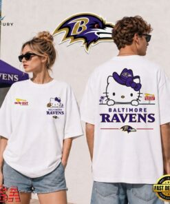 Baltimore Ravens NFL Kitty Burger Game Day Unisex 3D Shirt, Sports Fans 3D Shirt Baltimore Ravens Nfl Kitty Burger Game Day Unisex 3D Shirt