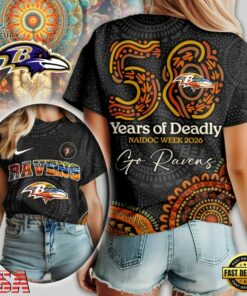 Baltimore Ravens NFL Naidoc Week 2026 Unisex 3D Shirt, Sports Fans 3D Shirt Baltimore Ravens Nfl Naidoc Week 2026 Unisex 3D Shirt