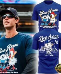 Ben Arroz Players Nice’s Famous Arroz Con Pollo New York Yankees Baseball T Shirt, Viral 3D Graphic Tee Ben Arroz Players Nice S Famous Arroz Con Pollo New York Yankees Baseball T Shirt