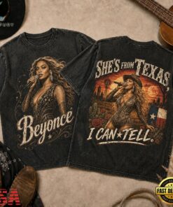 Beyonce Vintage Country Sunset Portrait 3D Shirt, Trending Music 3D Tee Beyonce Vintage Country Sunset Portrait 3D Shirt