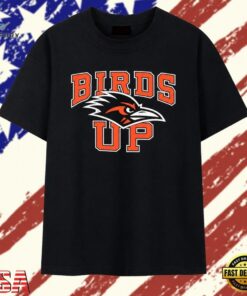 Birds Up UTSA Roadrunners Logo University of Texas at San Antonio T Shirt, Trendy 2D Print Shirt Birds UP Utsa Roadrunners Logo University OF Texas AT San Antonio T Shirt