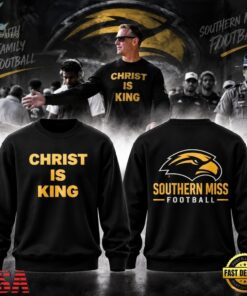 Blake Anderson Christ Is King Southern Miss Football Sweatshirt, Trending Music 3D Tee Blake Anderson Christ IS King Southern Miss Football Sweatshirt