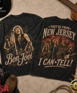 Bon Jovi Vintage Band Photo New Jersey I Can Tell 3D Shirt, Trending Music 3D Tee Bon Jovi Vintage Band Photo New Jersey I Can Tell 3D Shirt