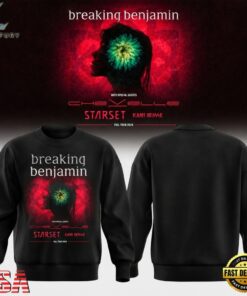 Breaking Benjamin Until The End Limited Signed Sweatshirt, Trending Music 3D Tee Breaking Benjamin Until The End Limited Signed Sweatshirt