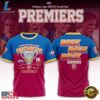 Brisbane Lions 2026 AFL Premiers Three Peat New Design 3D Shirt, Viral 3D Graphic Tee Brisbane Lions 2026 Afl Premiers Three Peat New Design 3D Shirt