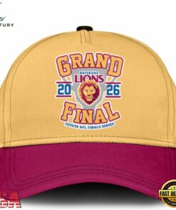 Brisbane Lions 2026 Grand Final Baseball Cap, Fashion Baseball Cap Brisbane Lions 2026 Grand Final Baseball Cap