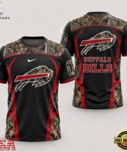 Buffalo Bills 2026 NFL Hunting Camo 3D Shirt, Sports Fans 3D Shirt Buffalo Bills 2026 Nfl Hunting Camo 3D Shirt