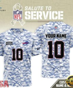 Buffalo Bills 2026 NFL Salute to Service Camo New Design 3D Shirt, Sports Fans 3D Shirt Buffalo Bills 2026 Nfl Salute TO Service Camo New Design 3D Shirt