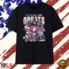 Buffalo Bills All Time Greats 1959 2026 Legends Graphic T Shirt, Trendy 2D Print Shirt Buffalo Bills All Time Greats 1959 2026 Legends Graphic T Shirt