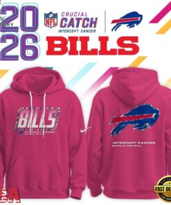 Buffalo Bills Crucial Catch 2026 Pink Limited Edition Hoodie Shirt, Viral 3D Graphic Tee Buffalo Bills Crucial Catch 2026 Pink Limited Edition Hoodie Shirt