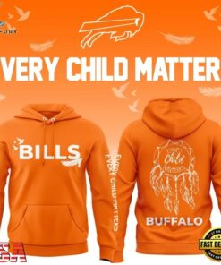 Buffalo Bills Every Child Matters Limited Edition Hoodie, Viral 3D Graphic Tee Buffalo Bills Every Child Matters Limited Edition Hoodie