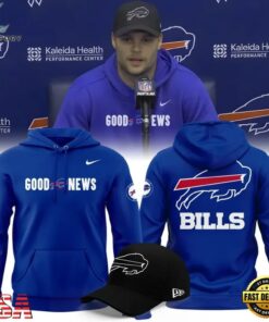 Buffalo Bills Good News Limited Edition Hoodie, Viral 3D Graphic Tee Buffalo Bills Good News Limited Edition Hoodie