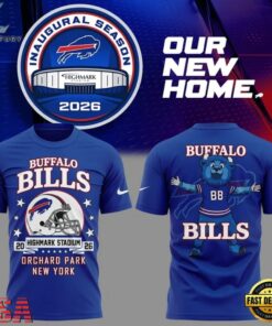 Buffalo Bills Highmark Stadium Bills Mafia Mascot 2026 3D Shirt, Viral 3D Graphic Tee Buffalo Bills Highmark Stadium Bills Mafia Mascot 2026 3D Shirt