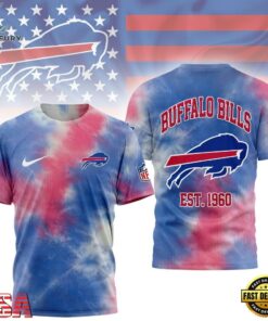 Buffalo Bills NFL Sunday Legends Tie Dye 3D Shirt, Sports Fans 3D Shirt Buffalo Bills Nfl Sunday Legends Tie Dye 3D Shirt