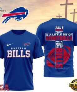 Buffalo Bills NFL Whole Lot of Football Christian Cross 3D Shirt, Sports Fans 3D Shirt Buffalo Bills Nfl Whole Lot OF Football Christian Cross 3D Shirt
