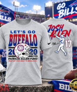 Buffalo Bills x Josh Allen 2026 Let’s Go Buffalo Patricia Allen Fund Graphic T Shirt, Viral 3D Graphic Tee Buffalo Bills X Josh Allen 2026 Let S GO Buffalo Patricia Allen Fund Graphic T Shirt