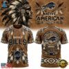 Buffalo Bills x Native American Heritage T Shirt, Viral 3D Graphic Tee Buffalo Bills X Native American Heritage T Shirt