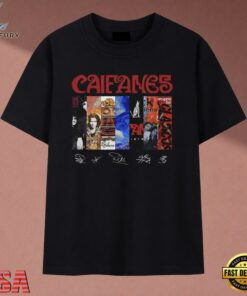 Caifanes Album Collages Signatures Rock en Espanol Graphic T Shirt, Music 2D Graphic Tee Caifanes Album Collages Signatures Rock EN Espanol Graphic T Shirt