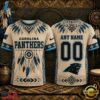 Carolina Panthers 2026 NFL Native American Heritage 3D Shirt, Sports Fans 3D Shirt Carolina Panthers 2026 Nfl Native American Heritage 3D Shirt