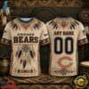Chicago Bears 2026 NFL Native American Heritage 3D Shirt, Sports Fans 3D Shirt Chicago Bears 2026 Nfl Native American Heritage 3D Shirt