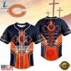Chicago Bears NFL Blessed Beyond The Score Baseball Jersey, NFL Baseball Shirt Chicago Bears Nfl Blessed Beyond The Score Baseball Jersey