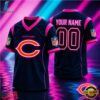 Chicago Bears NFL Electric Glow Custom Football Jersey, Trending NFL Jersey Chicago Bears Nfl Electric Glow Custom Football Jersey
